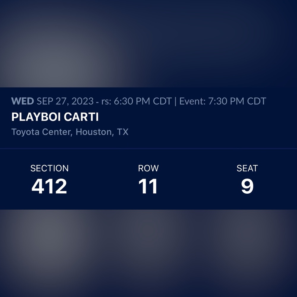 playboi carti tickets